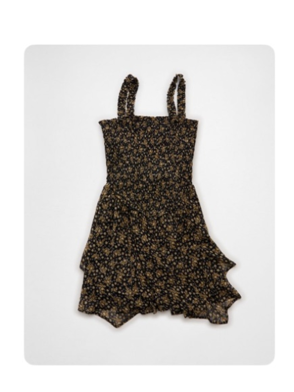 AE ruffle mini dress